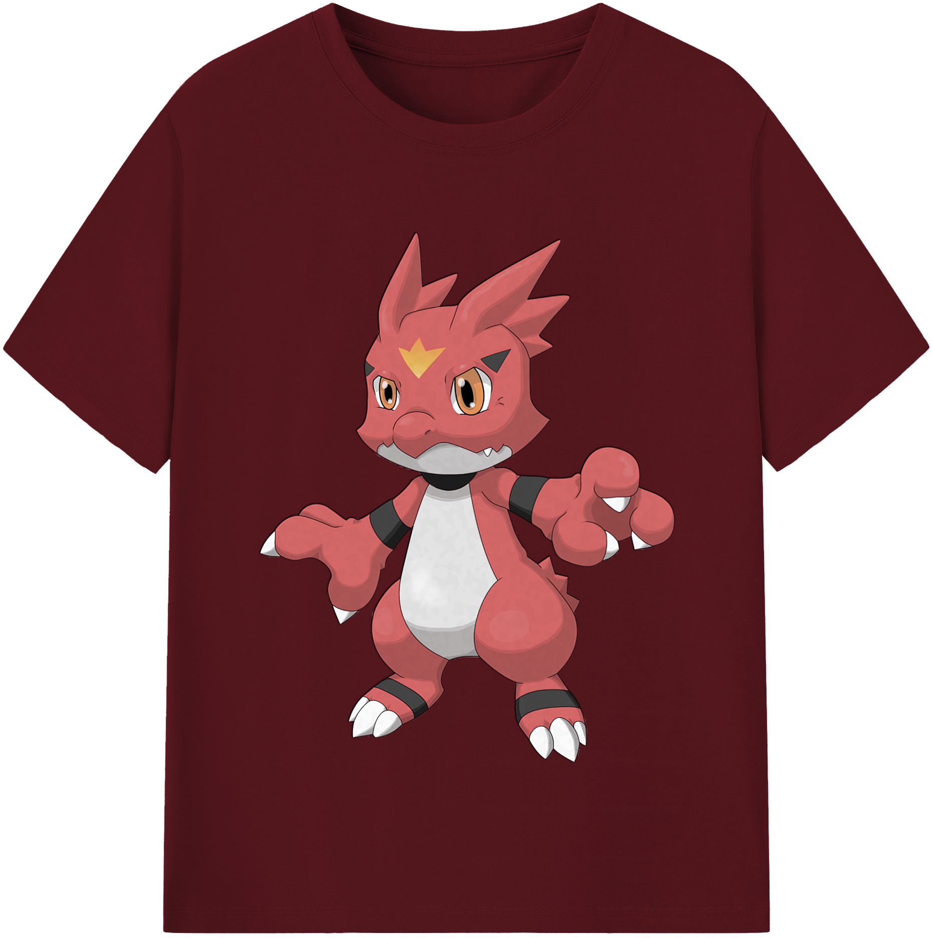 （画像用） Digimon デジタルモンスター/デジモン 綿100％半袖Tシャツ（フロントプリント）